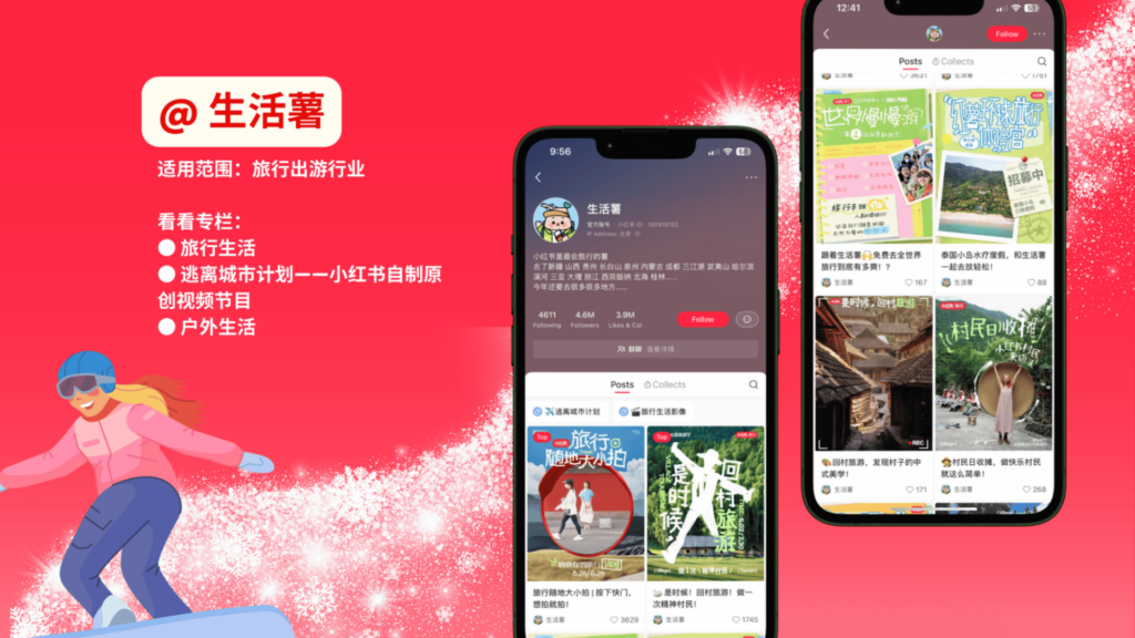Lifestyle Field of Xiao Hong Shu Official Accounts 小红书OA
