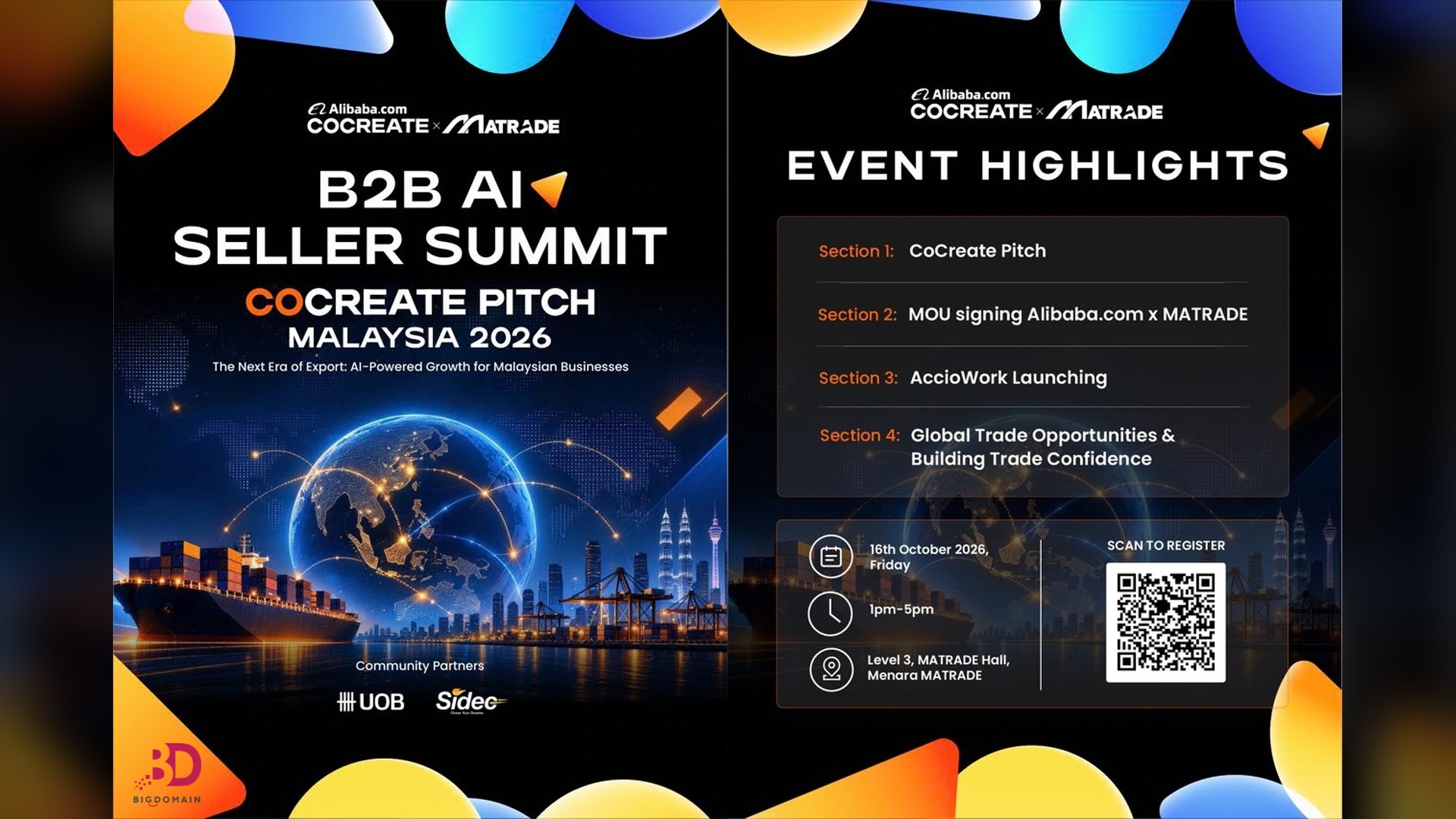 Alibaba.com B2B AI Seller Summit 2026 at MATRADE: Accio Work Malaysia Launch, 16 Oct