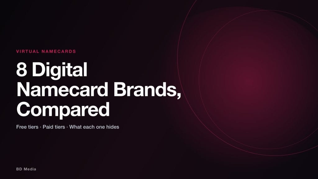 Best Digital Business Card Brands in Malaysia: 8 Compared