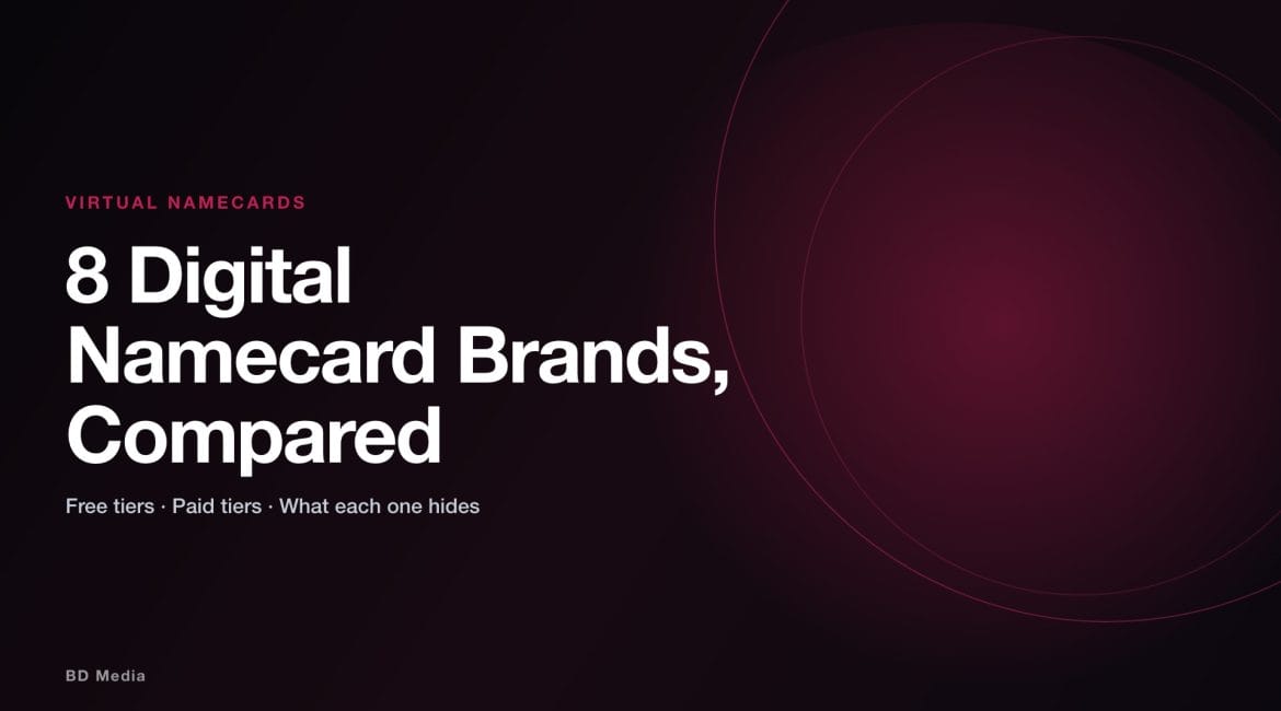 Best Digital Business Card Brands in Malaysia: 8 Compared