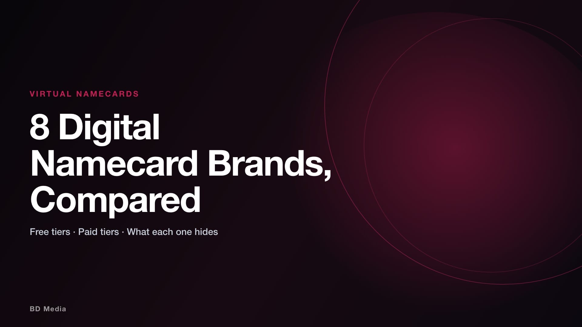 Best Digital Business Card Brands in Malaysia: 8 Compared