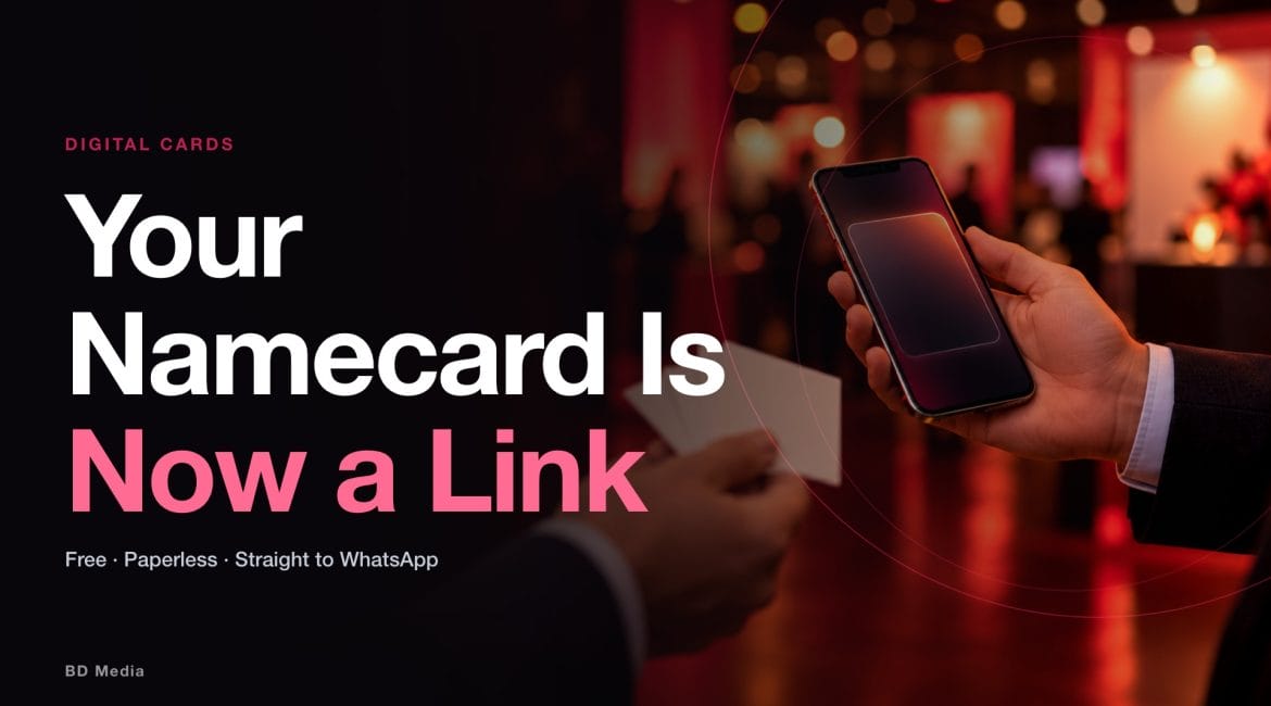 Digital Business Card Malaysia: A Free Paperless Setup