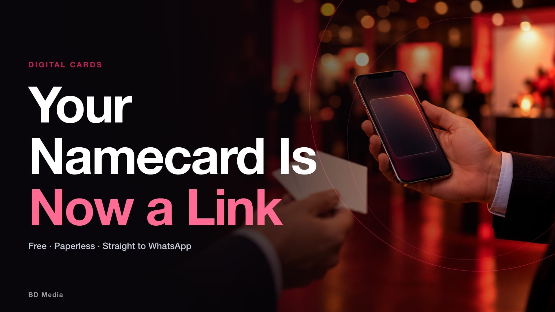 Digital Business Card Malaysia: A Free Paperless Setup