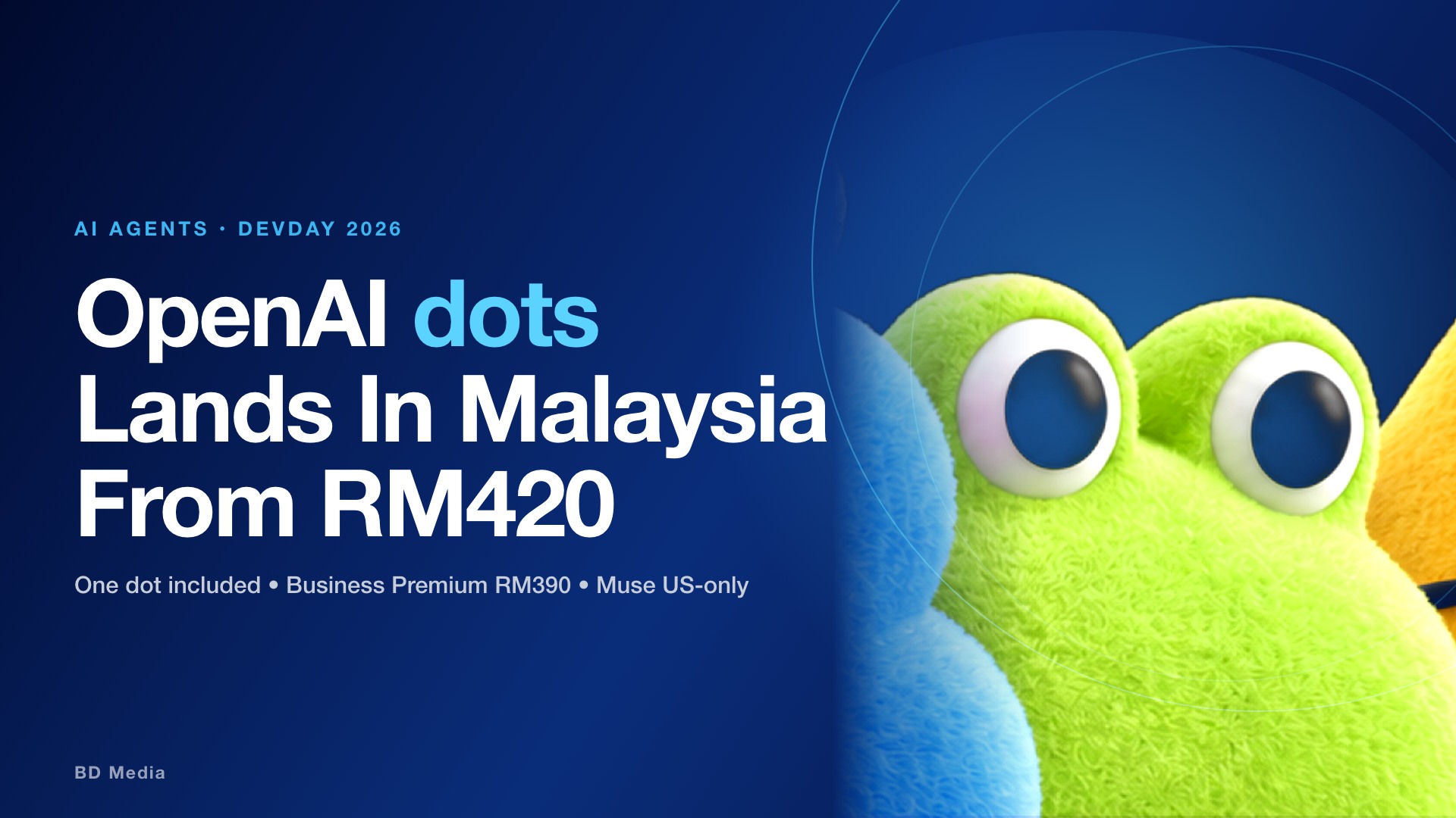 OpenAI dots cover - available in Malaysia from RM420 a month