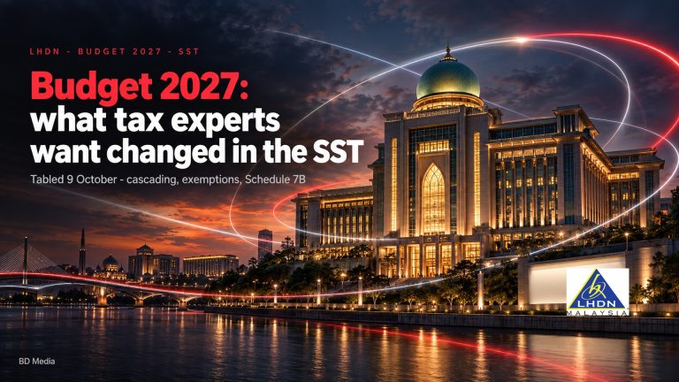 Budget 2027 SST: What Malaysia’s Tax Experts Want Changed