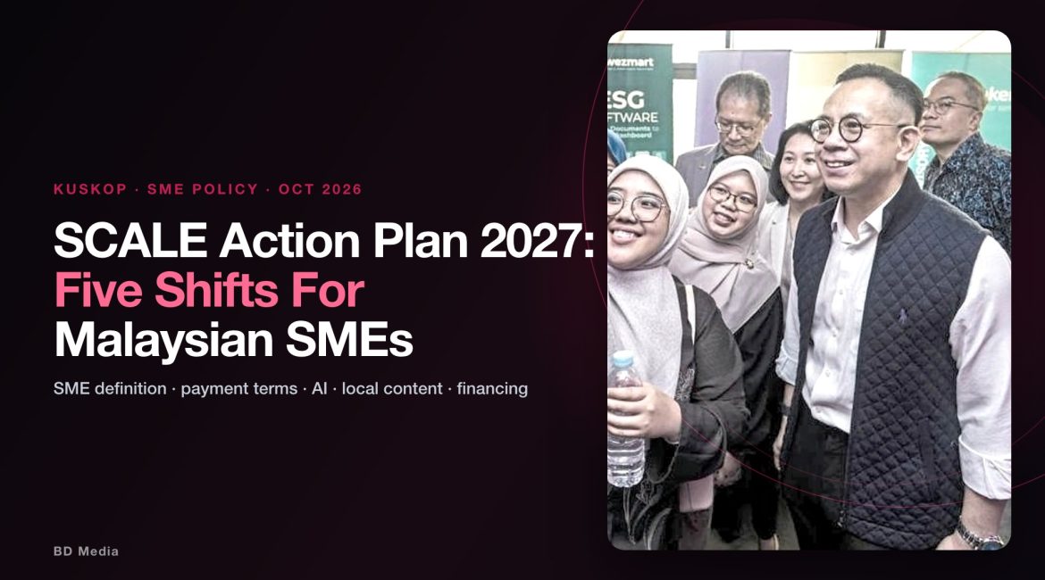 SCALE Action Plan 2027: Kuskop's Five Shifts For Malaysian SMEs
