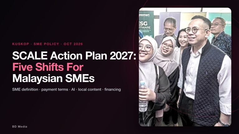 SCALE Action Plan 2027: Kuskop’s Five Shifts For Malaysian SMEs