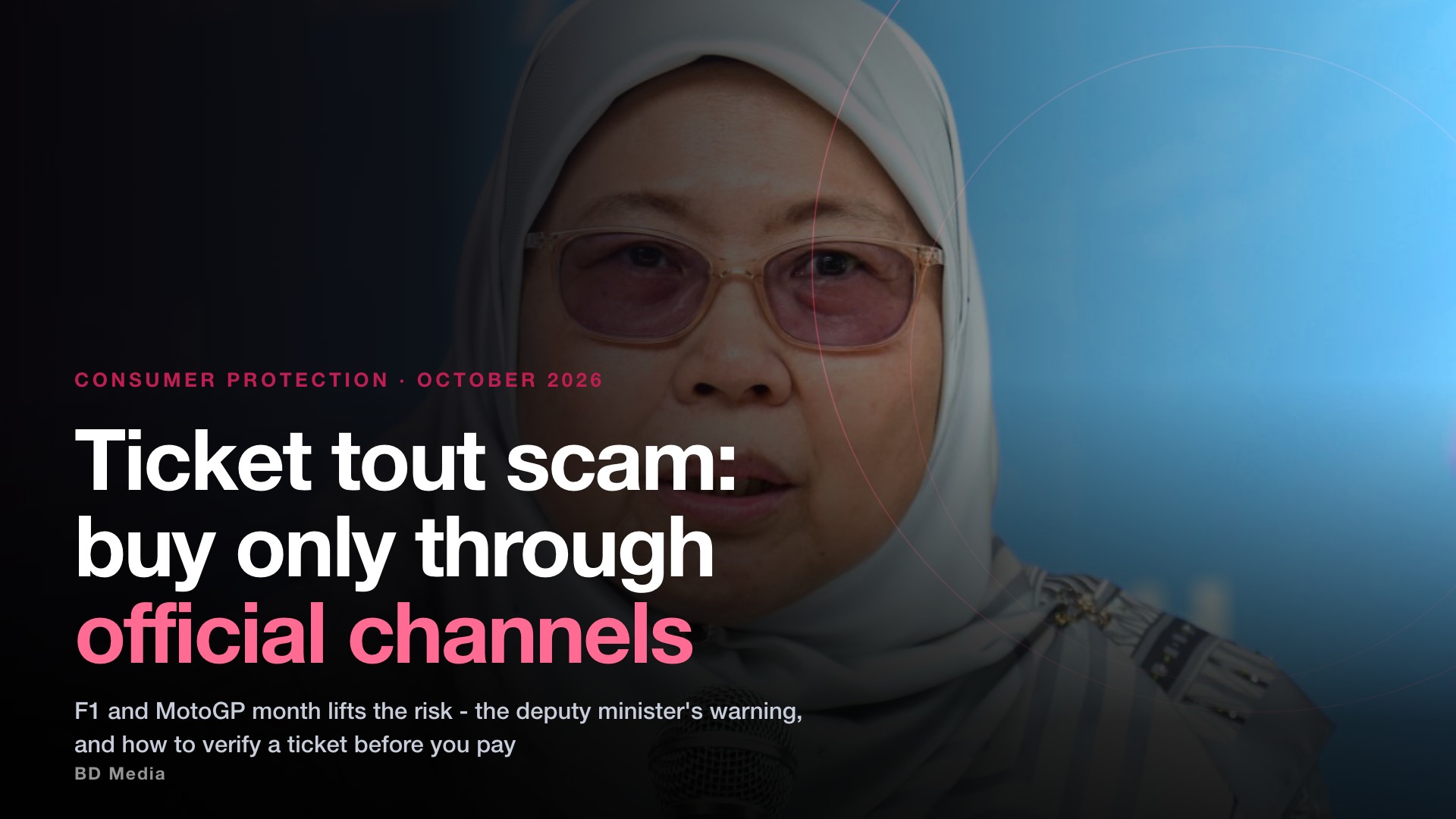 Ticket Tout Scam Malaysia: Buy Only Through Official Channels