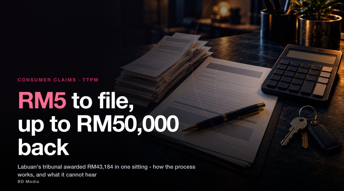 TTPM Claim Malaysia: RM5 To File, Up To RM50,000