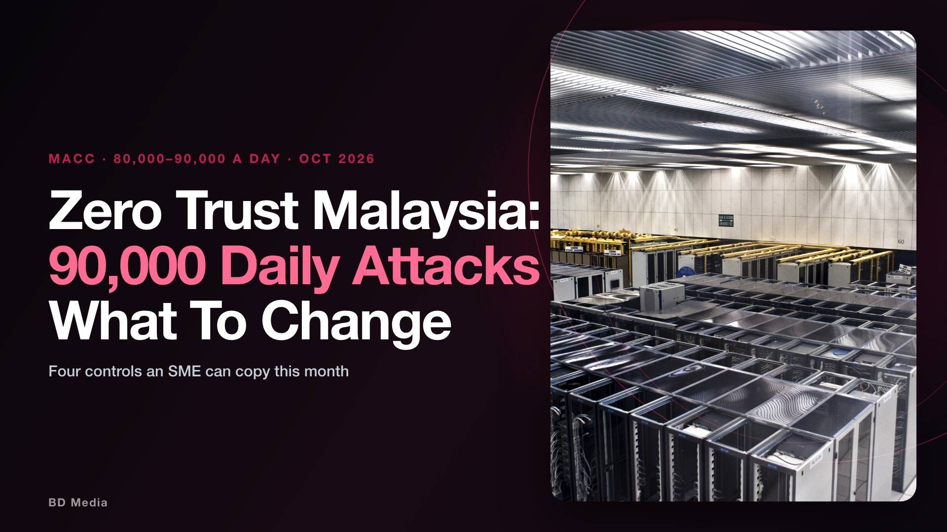Zero Trust Malaysia: What MACC’s 90,000 Daily Attacks Should Change At Your SME